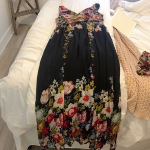 Floral maxi dress